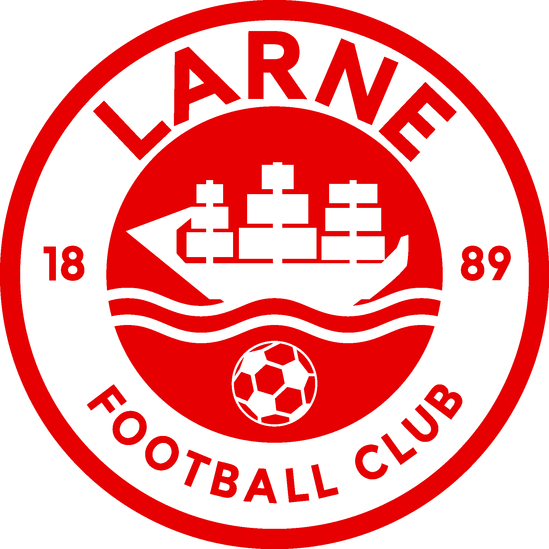 FC Larne Logo Vector Logo